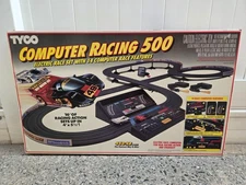 Vintage Tyco Computer Racing 500 Slot Cars 1989