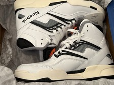 Reebok Pump TZ Twilight Zone HQ8803 White Black Orange  - Rare Brand New UK6.5