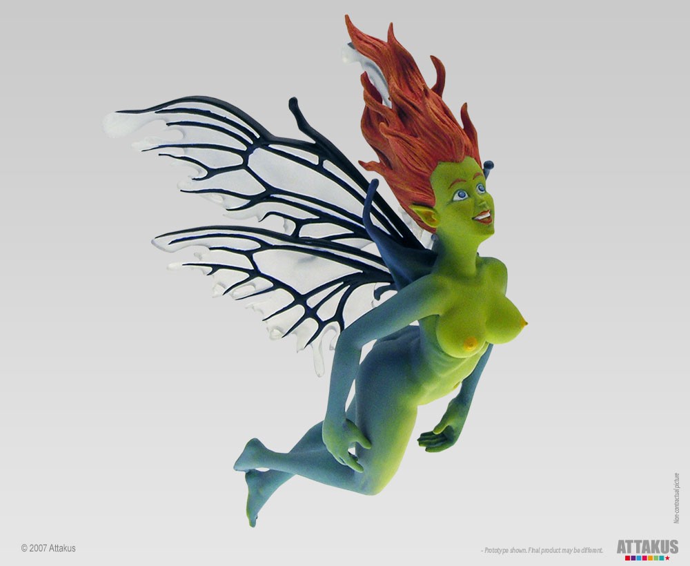 Figurine La Fée Line Attakus en résine de collection fabriquée en France