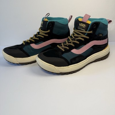 Vans UltraRange MTE Women s 7 Men s 5.5 Primaloft Teal Pink Black Hiking Shoes