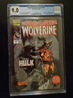 Marvel Comics Presents Wolverine # 54 1990 CGC Grade Of 9.0 Comic Book Hulk