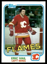 1981-82 Topps Eric Vail Calgary Flames #43