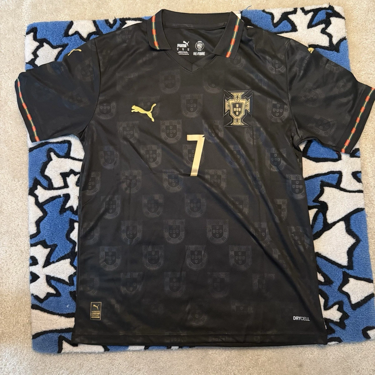 Cristiano Ronaldo Black National Team Soccer Jerseys for sale | eBay
