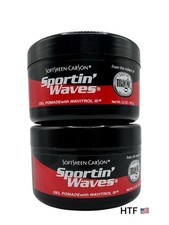 SoftSheen-Carson Sportin Waves Gel Pomade With Wavitrol III 3.5 oz, 2 PACK