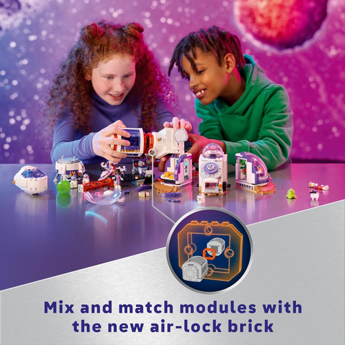 LEGO Friends Mars Space Base and Rocket Set, Science Toy for Pretend Play with 3 - Picture 3 of 12