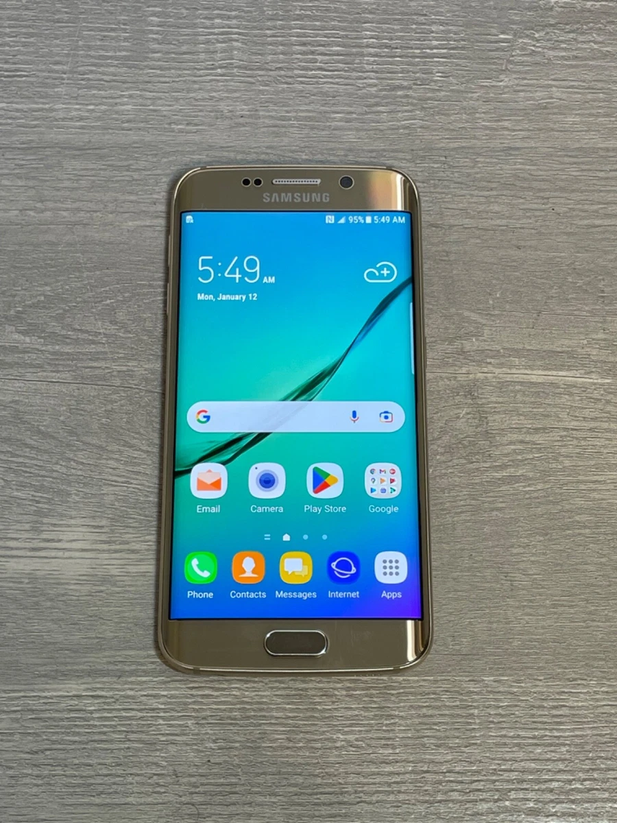 Samsung Galaxy S6 edge Gold 32 GB Cell Phones & Smartphones for