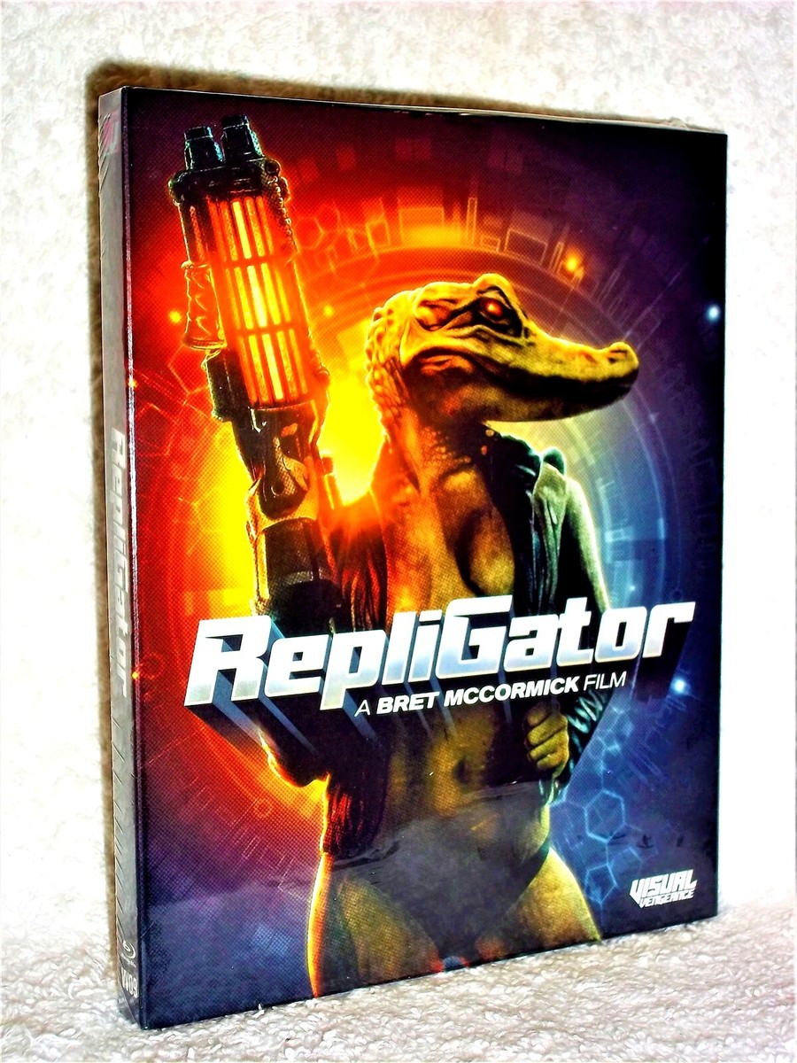 Repligator (Blu-ray, 2023) NEW crazy campy action comedy science