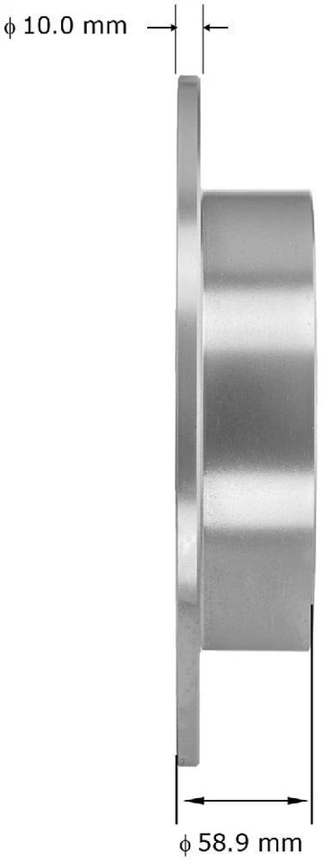 Rotor de freno de disco para Mitsubishi Outlander Lancer Outlander Sport BEN 2007-2014 Foto 3 de 3