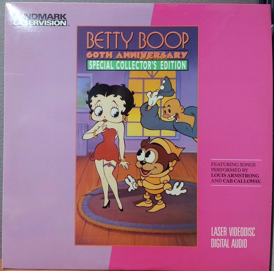 BETTY BOOP 60th Anniversary Laserdisc (LD, 1990, LV27065) VG | eBay