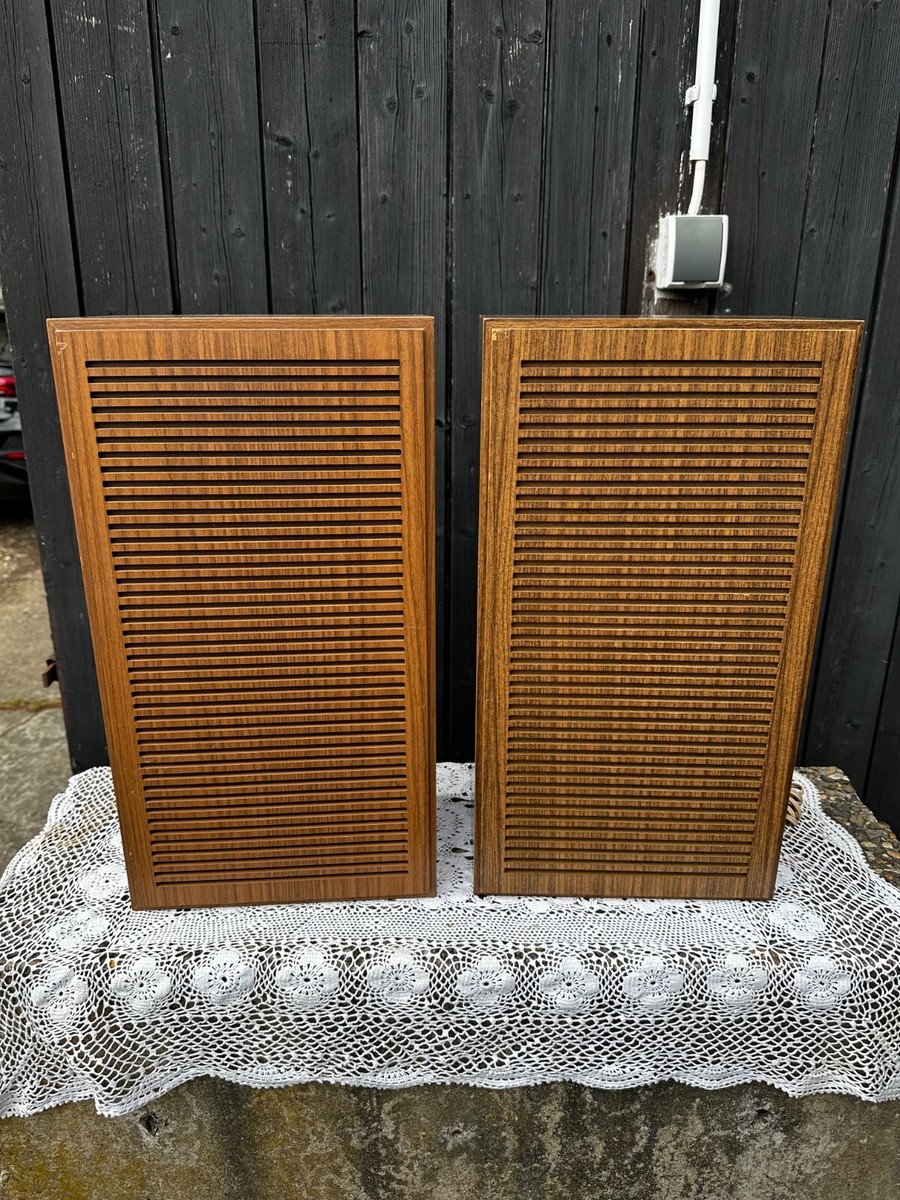 pair Vintage Telefunken 1967 speakers german AlNiCo magnet WB61H
