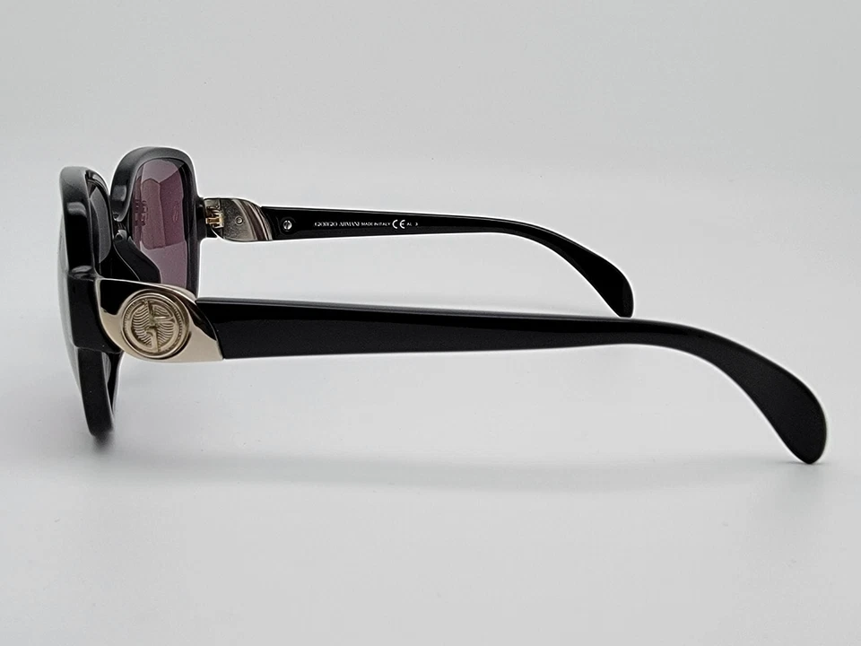 Gafas de sol Giorgio Armani GA754/S D28Y1 negras SOLO MARCO Italia 56-17-130 Foto 4 de 4