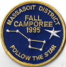 MX1995 Fall Camporee Follow The Star Massasoit District LYL Bdr. [-12358]