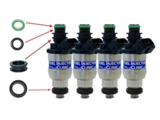 Fuel Injector Clinic Seal O-Ring Kit for FIC Low-Z (Low Impedance) DSM Evo Low Z