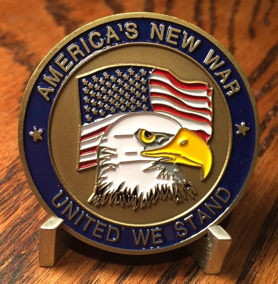 Americas New War We Will Never Forget 9-11 Challenge Coin | eBay