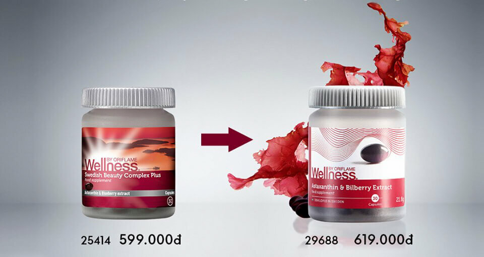 Astaxanthin & Bilberry Extract Wellness 30 capsules clinical tests eBay