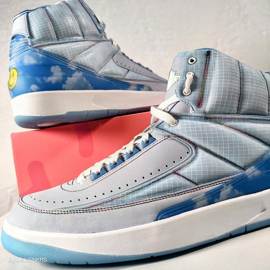Size 13 - Jordan 2 Retro x J. Balvin Blue 2022 for sale online | eBay