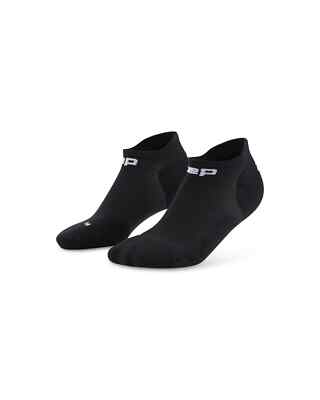 CEP Unisex Core Run No Show Socks 5.0, Running, Black, Multiple Sizes