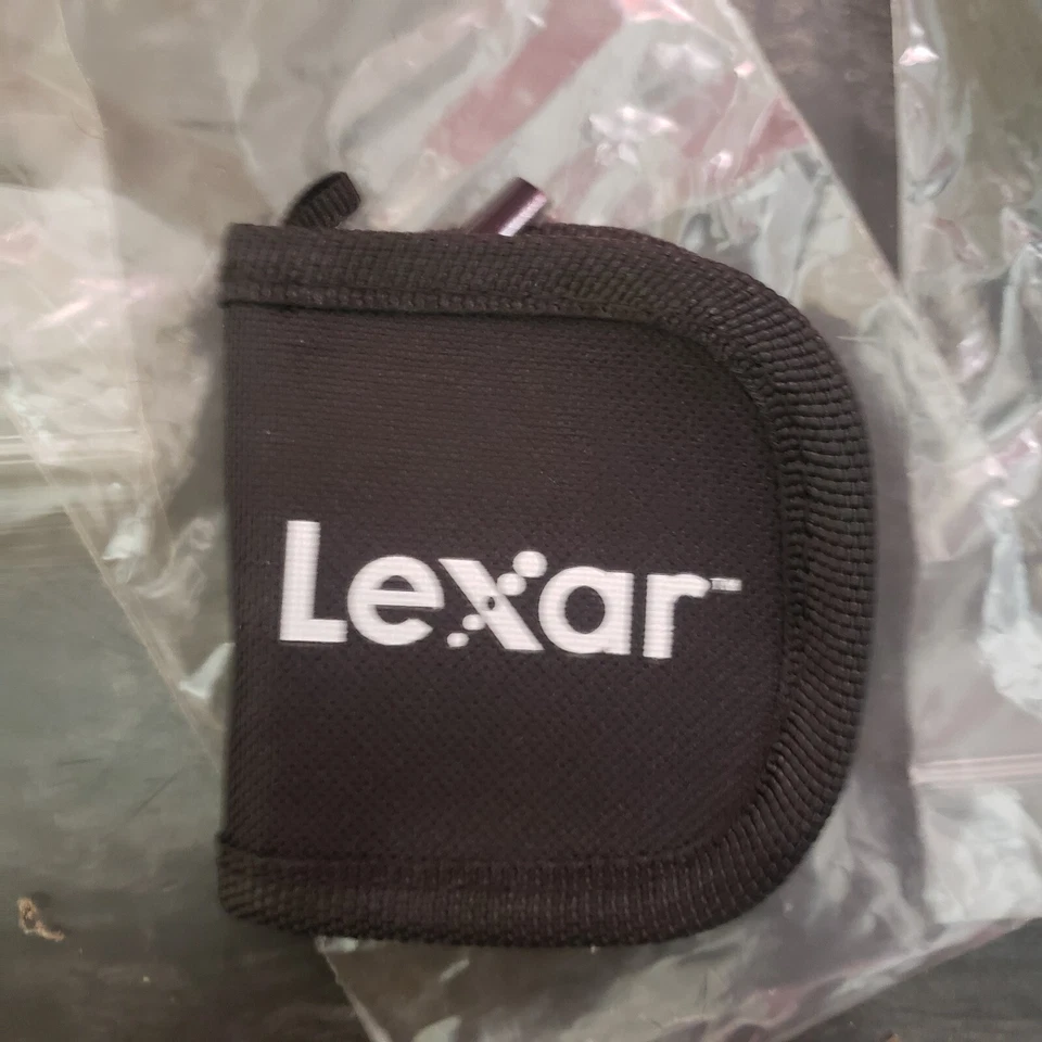 Lot of 10 Lexar Memory Card Storage Carrying Case Zip Pouch Micro SD Storage - Image 2 of 4
