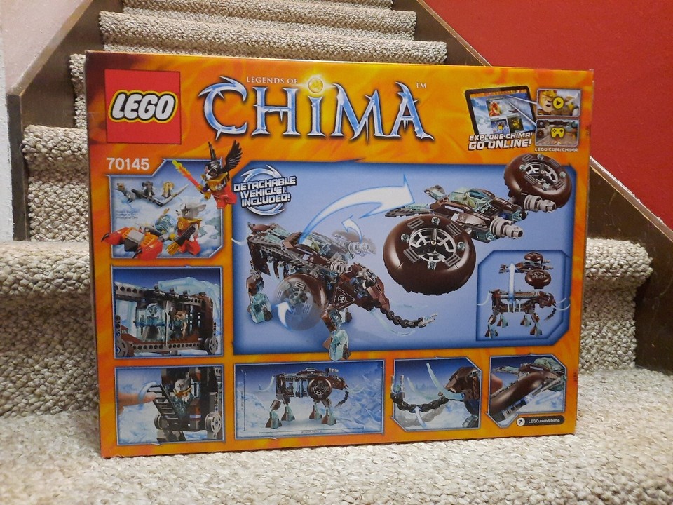LEGO LEGENDS OF CHIMA Maula's Ice Mammoth Stomper (70145) 673419210744