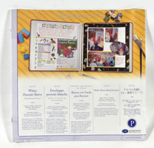 Creative Memories White PORTRAIT SLEEVE Scrapbook Pages 5 Sheets 12x12 NEW