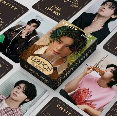 CHA EUN WOO Entity Lomo Cards 92 Pieces