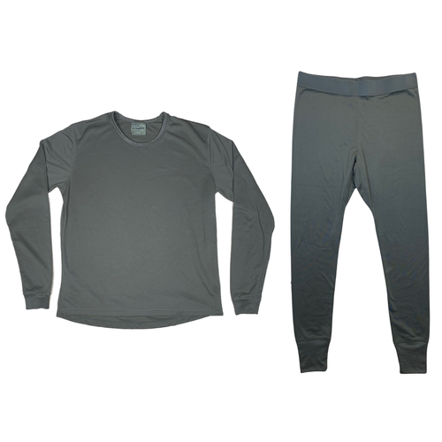 British Army Thermal Underwear Base Layer Olive Green Vest Long Johns