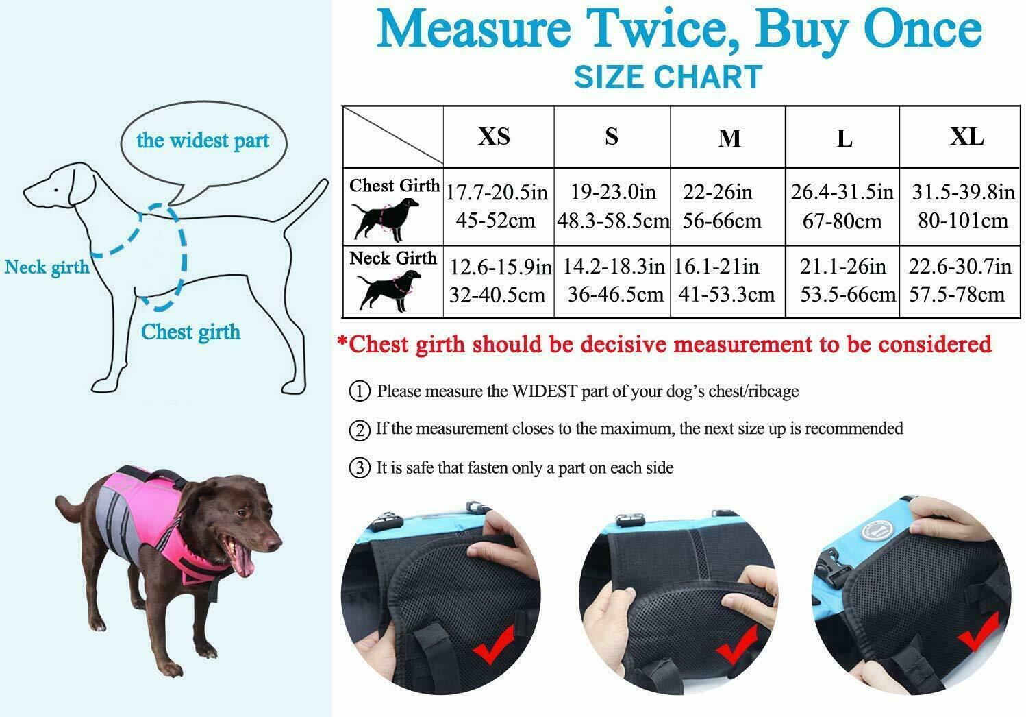 vivaglory new sports style ripstop dog life jacket