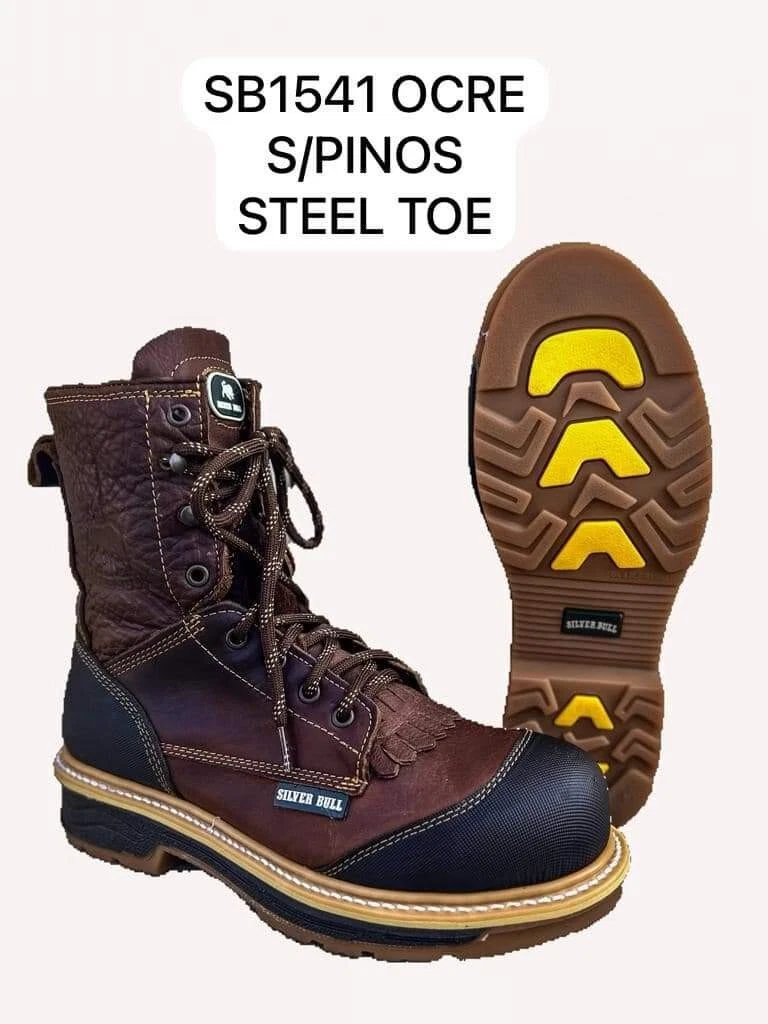 Silver bull work boots sale