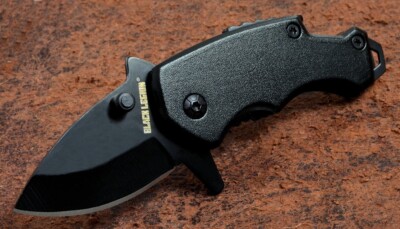 Black Legion Dark Mini Multifunctional Assisted Opening Pocket Knife/Money Clip
