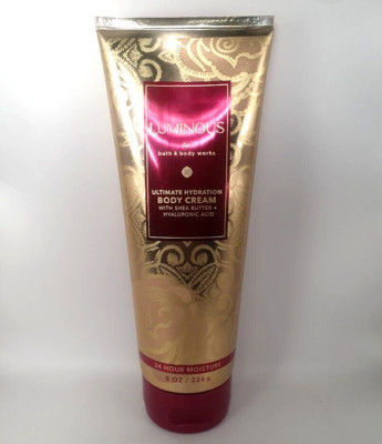BATH AND BODY WORKS LUMINOUS BODY CREAM 8 FL OZ
