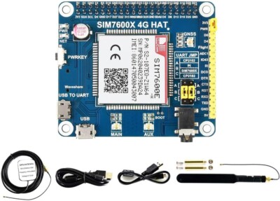 SIM7600E-H 4G HAT für Raspberry Pi 4 und Jetson Nano LTE CAT