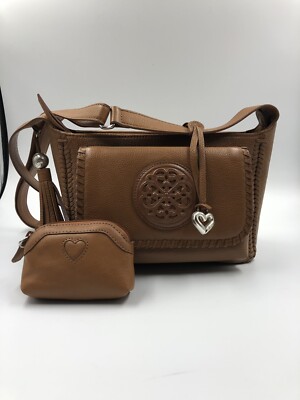 Brighton Lorena FERRARA Collection Crossbody Handbag And Matching Coin Bag  $380