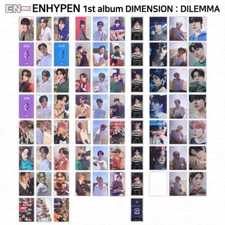 Enhypen 1st Album Dimension : Dilemma Official Photocard Hologram OS Card Poster