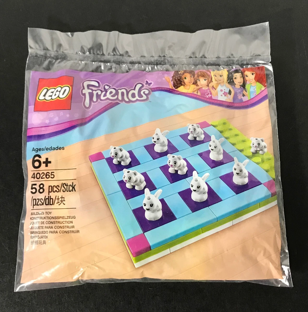 Lego friends hotsell tic tac toe