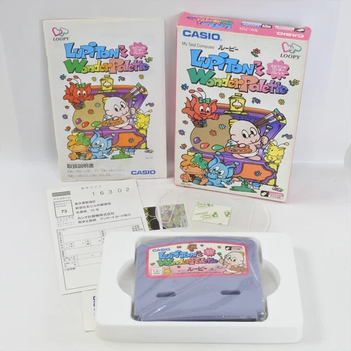 LUPITON'S WONDER PALETTE Lupitons CASIO LOOPY Japan Game 2102 