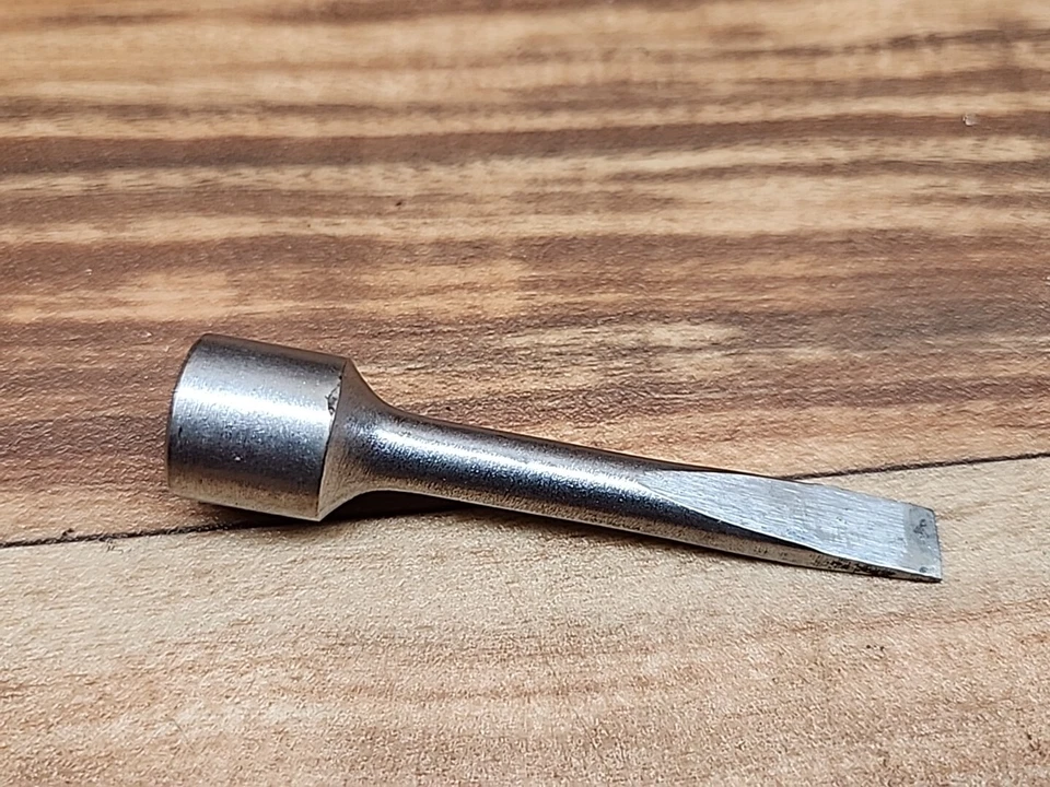 Vintage PROTO Professional 5240 Flat Head Socket Driver 3/8" Drive USA Chrome - Image 3 of 4