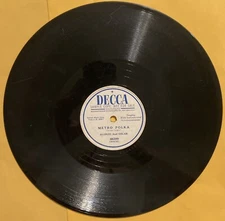 Lonzo And Oscar - I Lithp / Metro Polka - Rare 78rpm Promo Record - Decca (VG!)