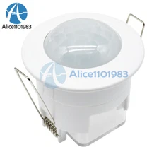 360° Ceiling PIR Infrared Body Motion Sensor Detector Lamp Light Switch 220V