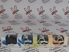 TOMYTEC CHORO Q " RESORT CAB - BASIC / BLUE SEA / GREEN PLANT / ORANGE F...