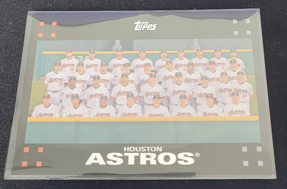 Todas las 21 cartas de los Astros Topps HOU de 2007 de la Serie 1 - Equipo Foto 3 de 4