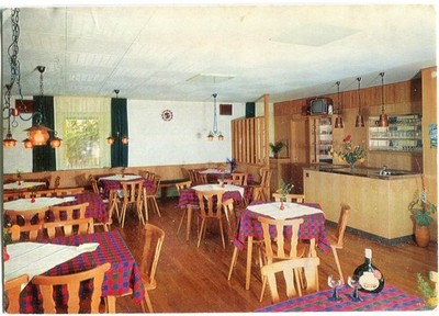 Postcard Steinbach near Stammbach Kr. HOF stamp MARKET DENUGAST Gasthof Weidner 1960s