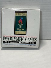 1996 Atlanta Official Olympic Games Collectors Pin Set Official Licensed Product