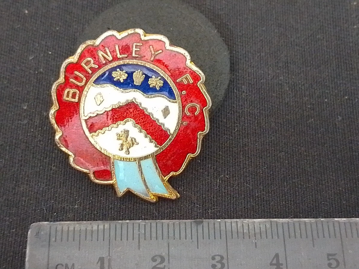 Badge émaillé Burnley FC - Pin's Football Armoiries Par Reeves - Vintage