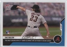 2020 Topps Now Blue 48/49 Zac Gallen #146 1c7