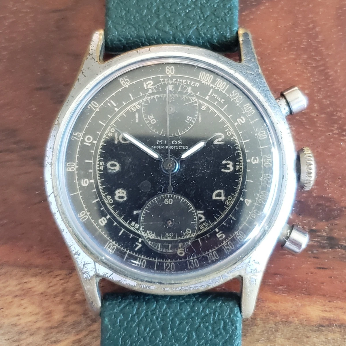 1952 Milos Pilot's Chronograph Watch By Breitling, Ref. 174, Venus