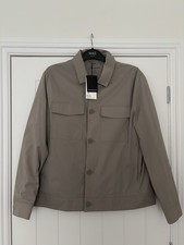 AUTOGRAPH M&S MENS BEIGE SHOWER RESISTANT LIGHTWEIGHT JACKET SHACKET Size L Bnwt