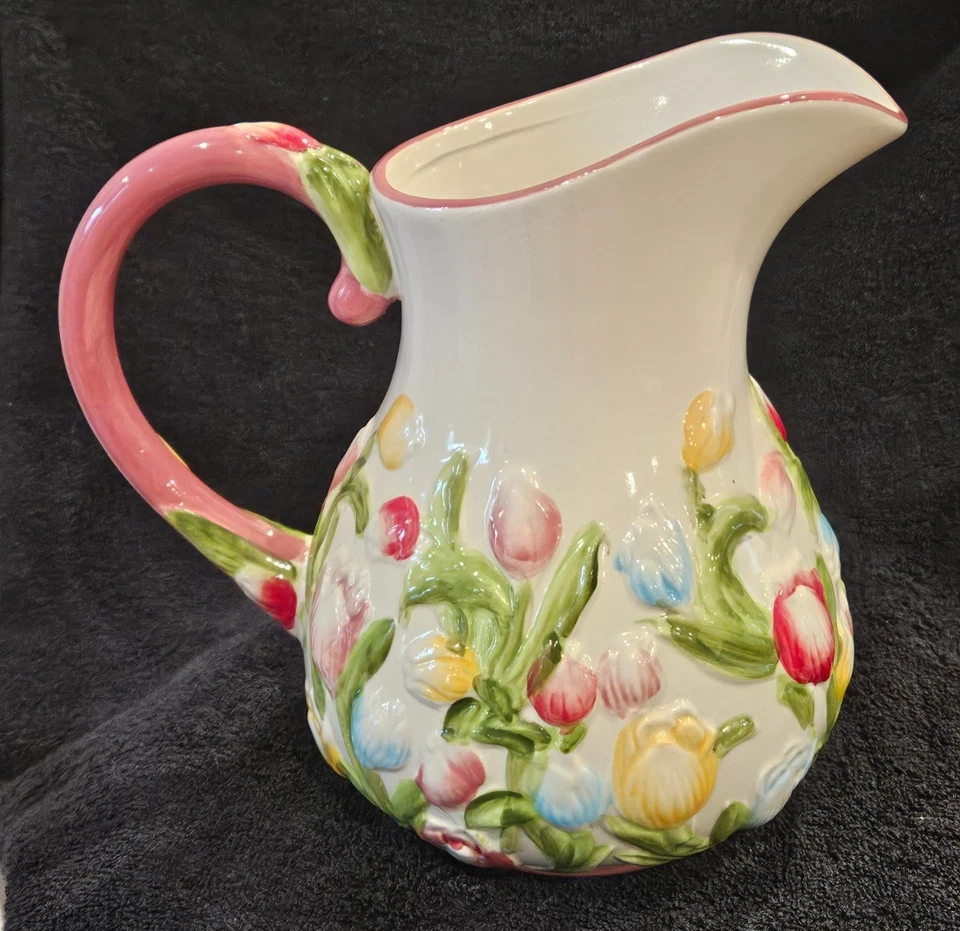 Juego de jarra floral figurativa Temptations, tazón, plato de mantequilla, azucarero y crema Foto 4 de 4