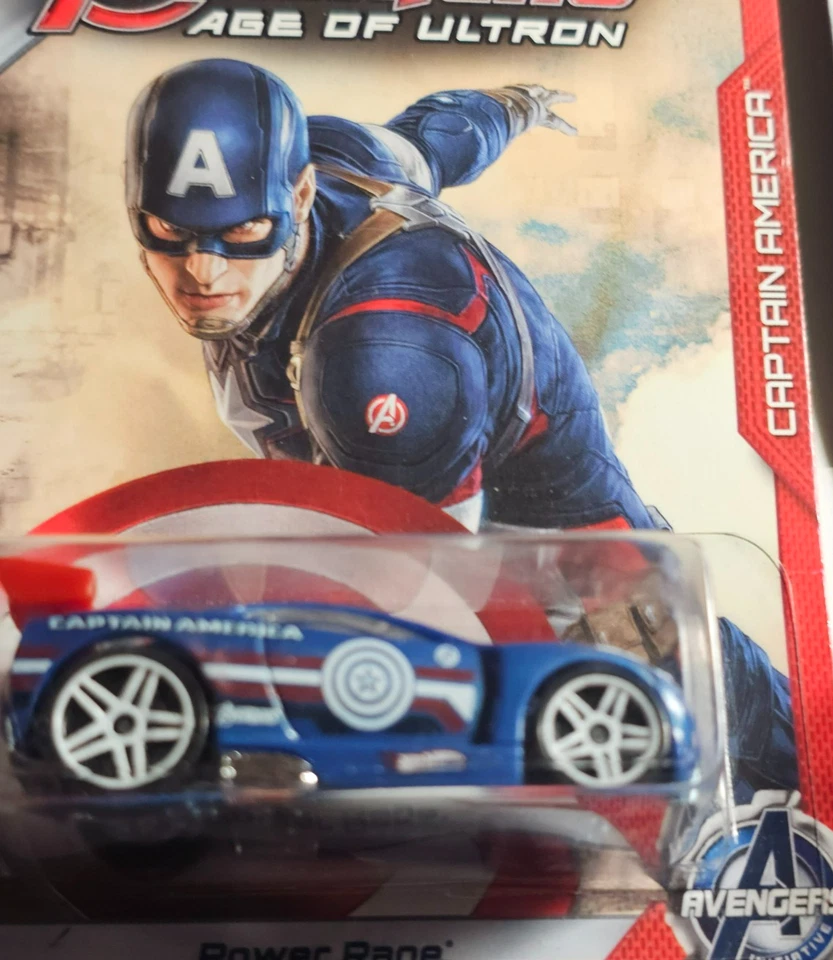 (5) HOT WHEELS Avengers Ultron Iron Man, Thor, Capt America, Vision,Nick Fury-A - Image 3 of 4