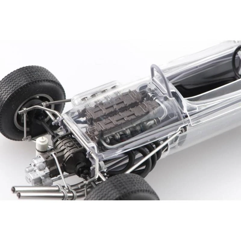 Modellino Macchina Brabham Honda Bt18 Clear Cofano EBBRO 20025 1:20 - Immagine 4 di 4