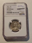 1893 Quarter Dollar Isabella Unc Details